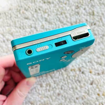 Sony WM-EX606 Walkman Cassette Player, Excellent Rare Green ! Motor Running ! image 3