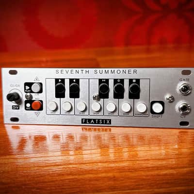 FlatSix Modular Seventh Summoner (Silver) - 1U performance sequencer with 6 sequences & sequence chaining image 2