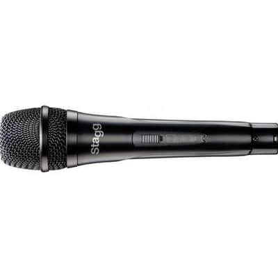 Stagg SDMP30 - Dynamic Cardiod Microphone For Live Performance, On/Off Switch image 2