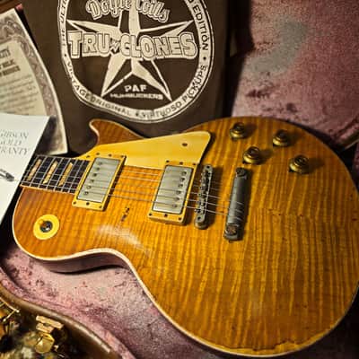Gibson Custom Shop Les Paul ‘59 Tom Doyle "TIME MACHINE" #108 ~ R9/59 Relic Burst “SUPER PREMIUM” - Historic Aged w/Doyle Coils TRU-CLONES ‘59 PAFs image 11