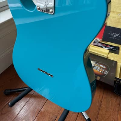 2025 Fender Custom Shop Telecaster Custom Deluxe W25 NOS - Taos Turquoise image 12