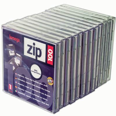💾PAQUETE DE 7 DISQUETES USADOS DE 100 MB IOMEGA ZIP image 2