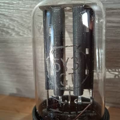 Very rare early NOS  RCA 5Y3 GT 5Y3GT BLACK PLATE  RECTANGULAR GETTER ! perfectly balanced and super STRONG. image 4