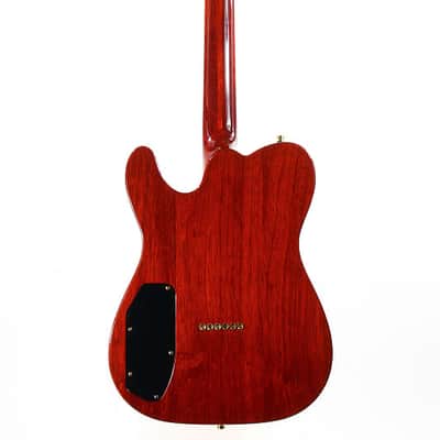 1992 Fender Custom Shop Set Neck Country Artist Telecaster QUILT Sunset Orange Transparent --VERY RARE TELE image 14