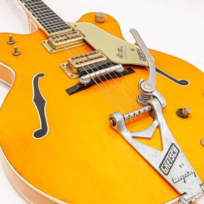 1966 Gretsch 6120 Chet Atkins Nashville Hollow Body Guitar w/ Case Bigsby USA image 18