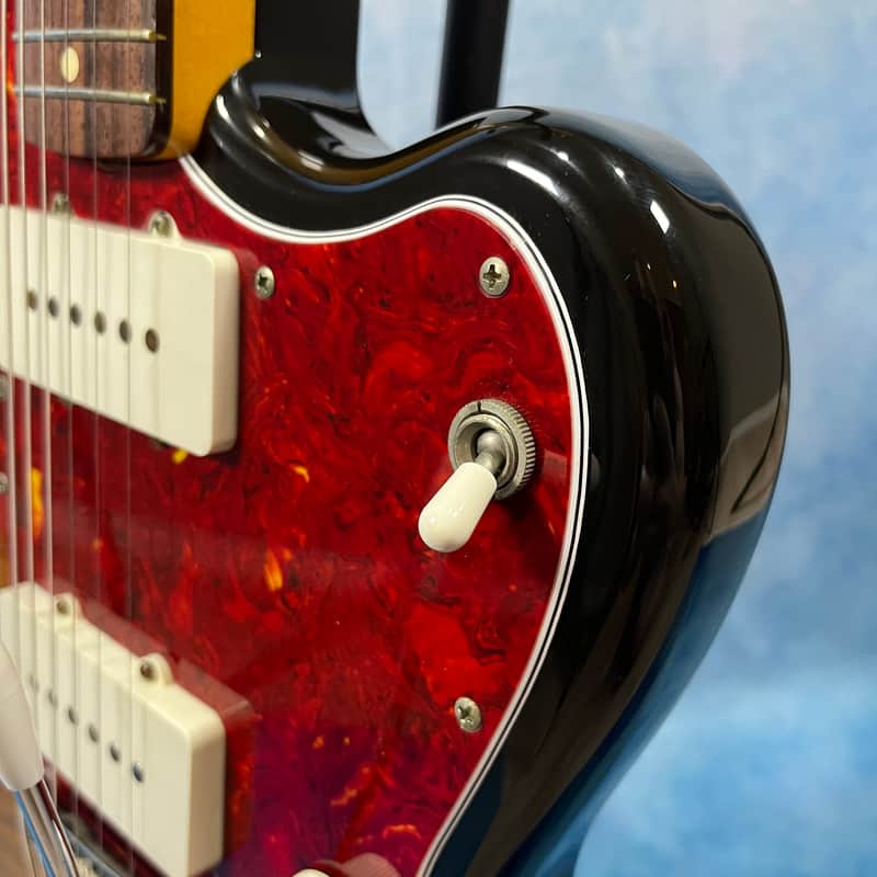 🇯🇵 RARE 1994 Fender Japan Jazzmaster Foto flame W/OHSC | Reverb
