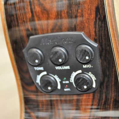 MARTINEZ MP-14 Ziricote / Crossover Nylon / Echo PU System (Sounds Effects Integrated) / MP14-ZI image 8