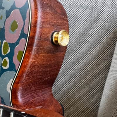 Fender FSR American Acoustasonic Telecaster Blue Flower image 7