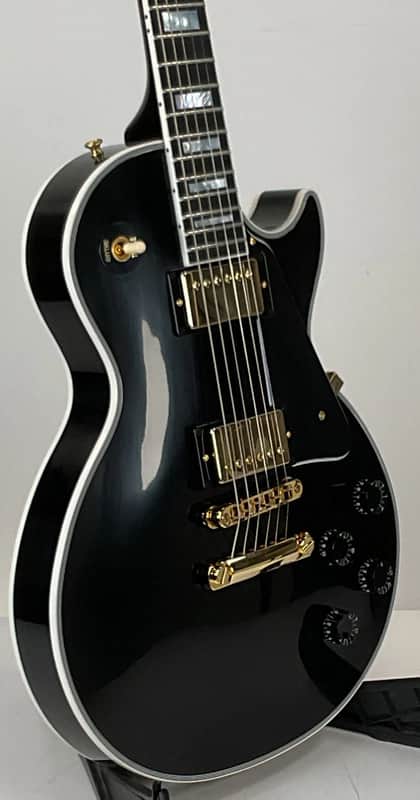 Gibson Custom Shop Les Paul Custom 2025 M2M - Black Beauty - Ebony image 1