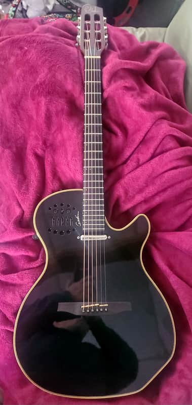 Godin Multiac Spectrum SA Early 2000's - Piano Black image 1