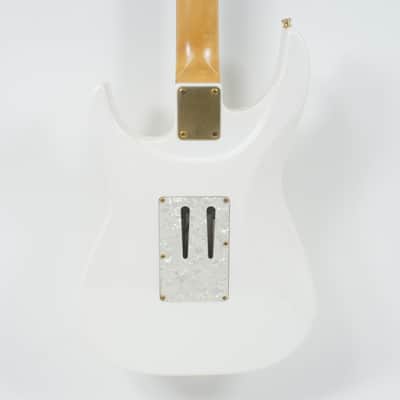 [SALE Ends June 30] FERNANDES LA-80KK L'Arc~en~Ciel KEN SIGNATURE MODEL MAPLE BODY Pearl White Gold image 12