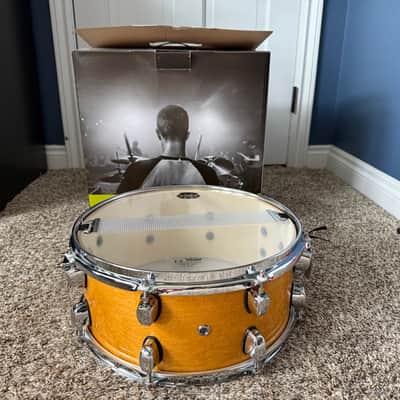 Mapex MPNMP3600 MPX Maple/Poplar 13x6" Snare Drum 2023 - Present - Gloss Natural with Chrome Hardware image 5