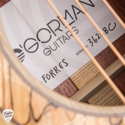 Brendan O'Gorman Forres 12 Fret - Dark Forest Cypress & Andaman Padauk #3626BC image 18