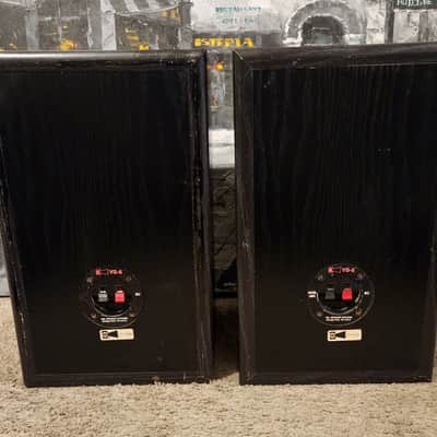 Rogers sound lab Vintage Roger Sound Labs (RSL) model VS-6 2 way bookshelf speakers. 80s  - Black wood image 6