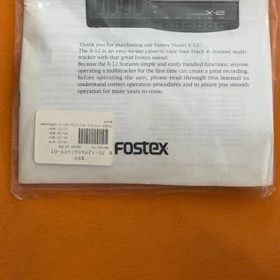 Fostex X-12 analog multi track recorder. image 5