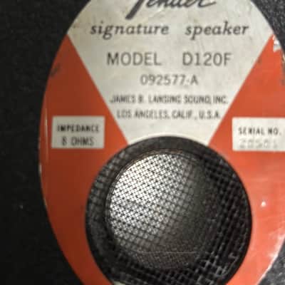 Fender JBL D-120 F 12” Speaker 1970’s - Orange image 12