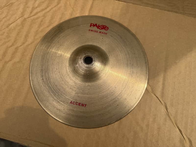 Used Paiste Swiss Made 8" Accent Cymbal image 1