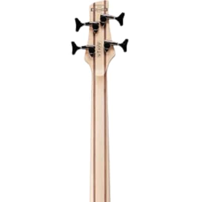 Ibanez SR400EQM-SCB Bass Quilted Maple Stained Cosmic Blue Starburst Jatoba Fretboard image 8