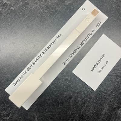 ORIGINAL Yamaha/Korg Replacement G Key (NB107570) for Yamaha DX7/DX5/DX9, SY77/SY85/SY99, Korg M1, Wavestation, Z1, etc