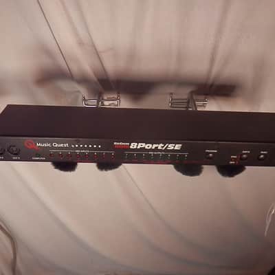 Music Quest MIDI Engine 8Port/SE 8 Port/SE MIDIEngine rack effect with power supply used image 2