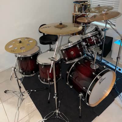 Gretsch 7 piece full kit Catalina Maple Deep Cherry finish 2026 - Deep Cherry image 17
