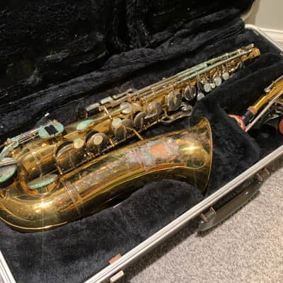 Vintage Bundy Selmer Alto Sax Saxophone with Case Geo Bundy 3 Mouthpiece 1971-1972 image 10