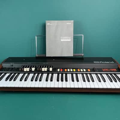 Roland VK-09 61-Key Electronic Organ 1980s - Black image 3