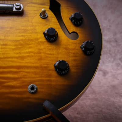 GIBSON USA ES-335 Dot Reissue Semi-Hollow "Vintage Sunburst + Rosewood" (1995) image 9