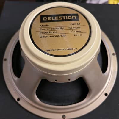 PAIR Celestion Creamback M65 & H75 16 Ohm speaker image 1