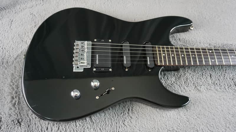 Fernandes The Function - Black HSS Korea Electric Guitar | Reverb