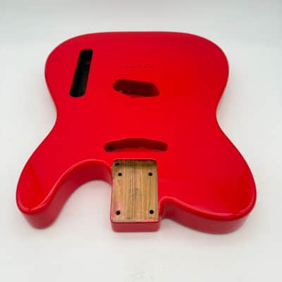 HooDoo Telecaster Body Roasted Ash Fiesta Red htb5321 image 4