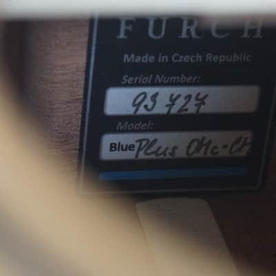 Brand New Furch  Blue Plus Series OMc-CM OM Cutaway Cedar / Mahogany w / Hiscox Hard Case image 17