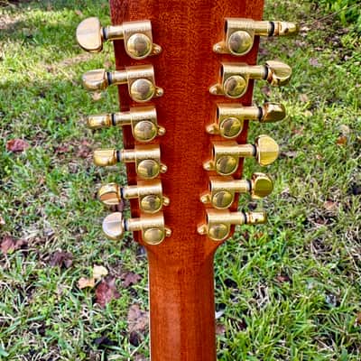 1996 Taylor 655, Blonde Jumbo 12 String, OHSC image 11