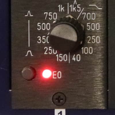 Electrodyne 511b 2-Band 500 Series Equalizer Module 2025 Black image 1
