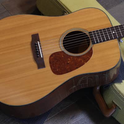 1956 Martin D-18 Natural Dreadnought Acoustic Guitar Natural + HSC image 2