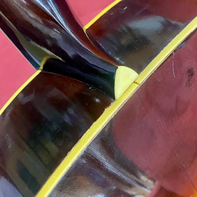 Silvertone H708 by Harmony Acoustic Archtop Guitar 1947 - Sunburst image 16