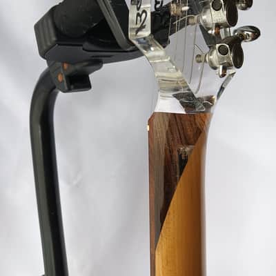 Barclay Acrylic Strat-Style Guitar w/ Transparent Acrylic Headstock – Rare (1990s–2000s) image 16