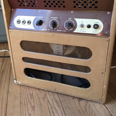 National New Yorker 1947 with matching National Valco Amp image 11