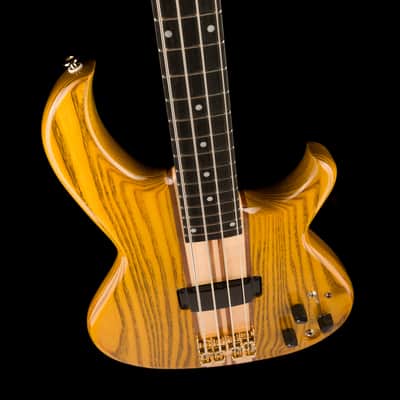 Aria Pro II SB-1000 Reissue 4-String Electric Bass Guitar Made in Japan Oak Natural with Gig Bag image 4