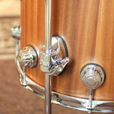 DW Collector's Maple Mahogany Natural Hard Satin Drum Set - 18,12,14 - SO#1431307 image 6