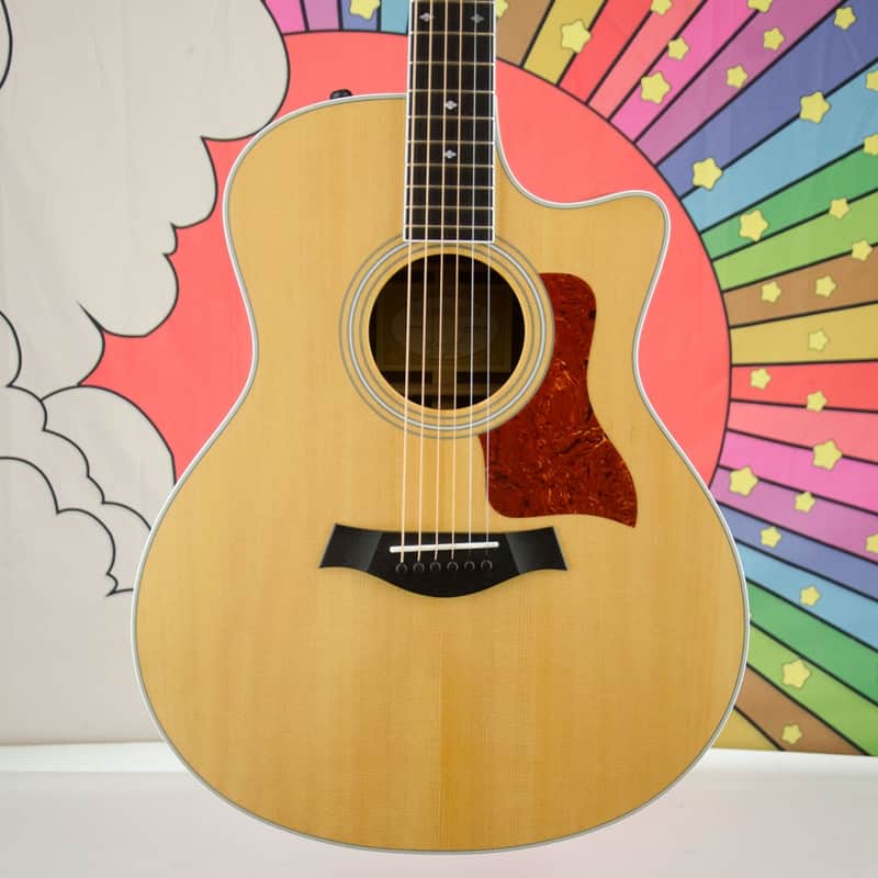 Used Taylor 416CE-LTD Natural Acoustic/Electric Guitar, Original Hardcase image 1