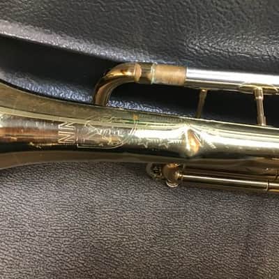 Conn Director Trumpet, USA, Brass with case and mouthpiece Bild 10