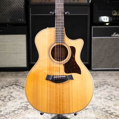 Taylor 314ce Studio Grand Auditorium Acoustic/Electric Guitar - Natural with Gig Bag image 3
