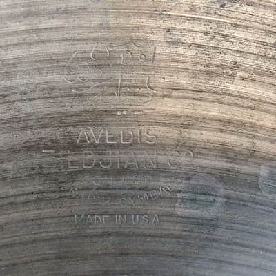 1970s 14" Zildjian New Beat Hi Hat - Bottom Cymbal Only image 8