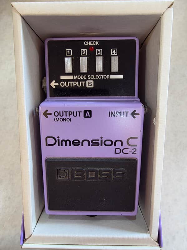 Boss DC-2 Dimension C (Blue Label) 1985 - 1989 - Purple image 1