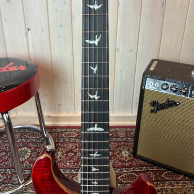PRS SE Custom 24 Floyd 2026 - Charcoal Cherry Burst image 3