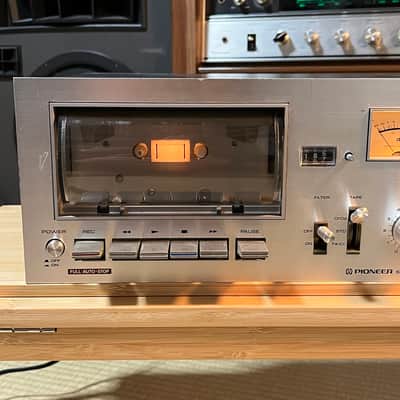 Pioneer CT-2 Stereo Cassette Deck | Vintage Pioneer Hi-Fi Tape Player | Classic Analog Audio image 3