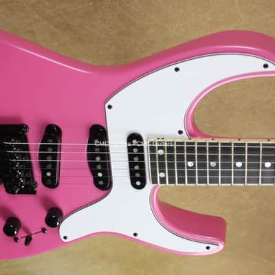 Jackson USA Custom Shop Soloist 3S Jeff Beck Style Platinum Pink Guitar image 4