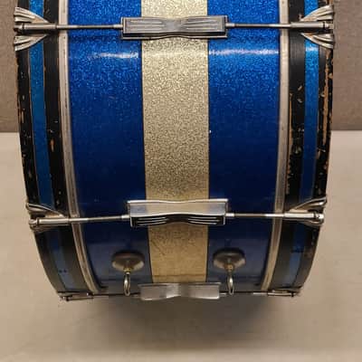 Ludwig 10X26" Marching Bass Drum 1968 Keystone Badge Ready To Play image 6