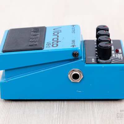 1983 Boss VB-2 Vibrato Vintage Guitar Effects Pedal, Black Label Japan image 5